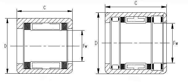 HF1616 HF162216 16x22x16 16 * 22 * 16 Cuscinetto Ad Aghi - Foto 7